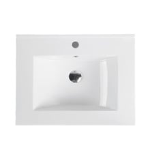 Horizon 600mm Light Oak Wall Hung Vanity
